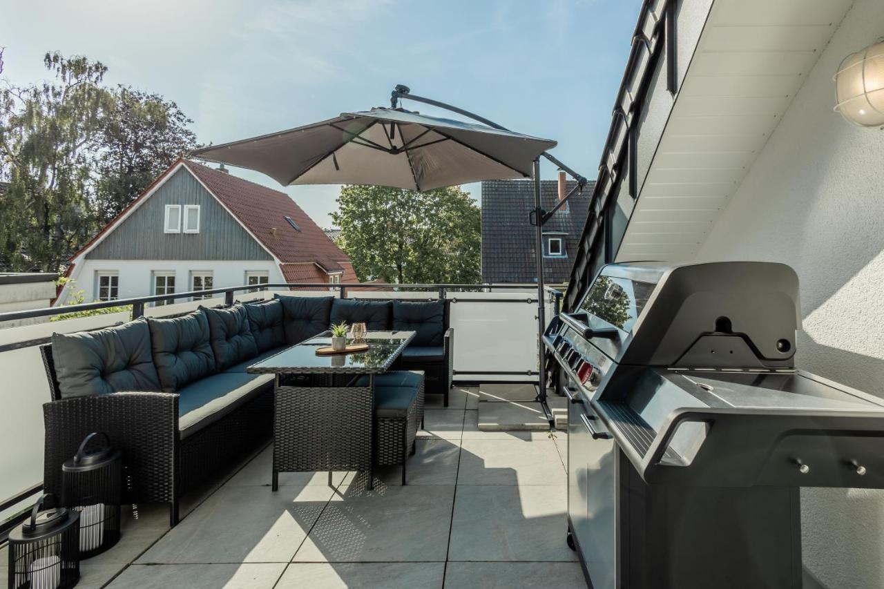Gt-City Suite 01 I Gasgrill I Smart-Tv I Balkon Gütersloh Екстериор снимка