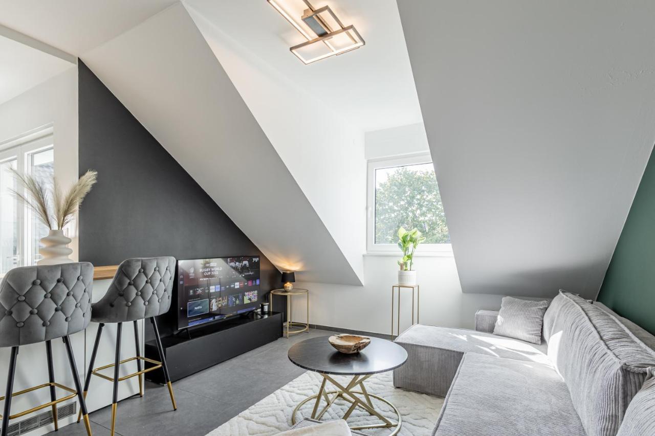 Gt-City Suite 01 I Gasgrill I Smart-Tv I Balkon Gütersloh Екстериор снимка